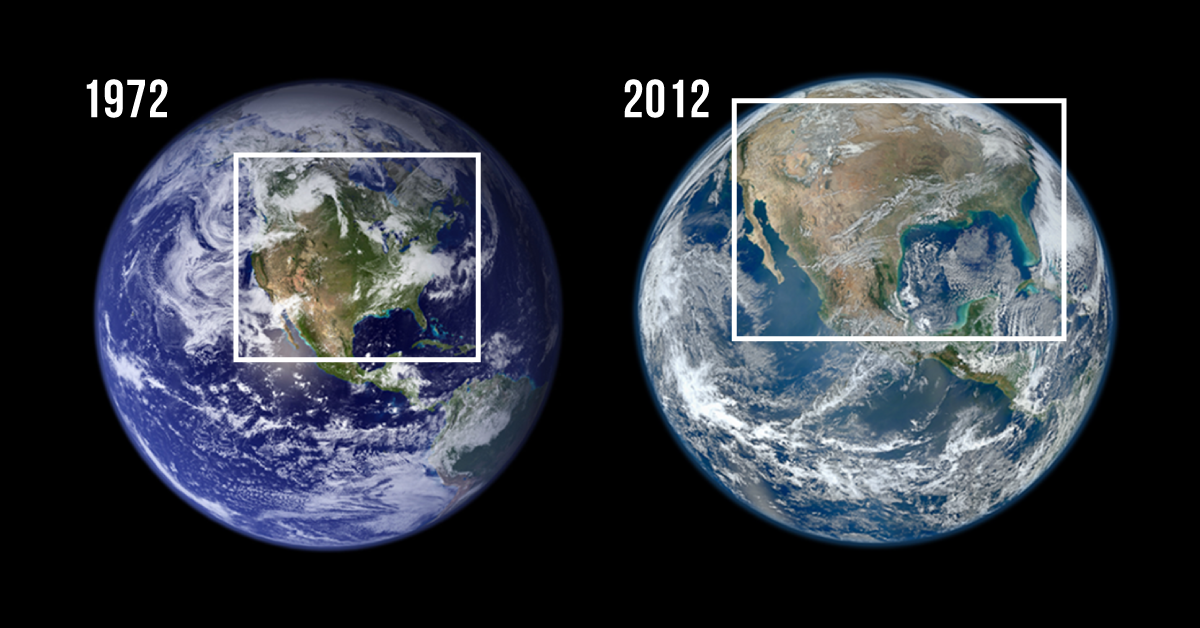 美國NASA提供的地球照片